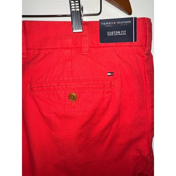 Tommy Hilfiger Custom Fit Coupe Sur Measure Res Shorts  Size 38 - Picture 7 of 11